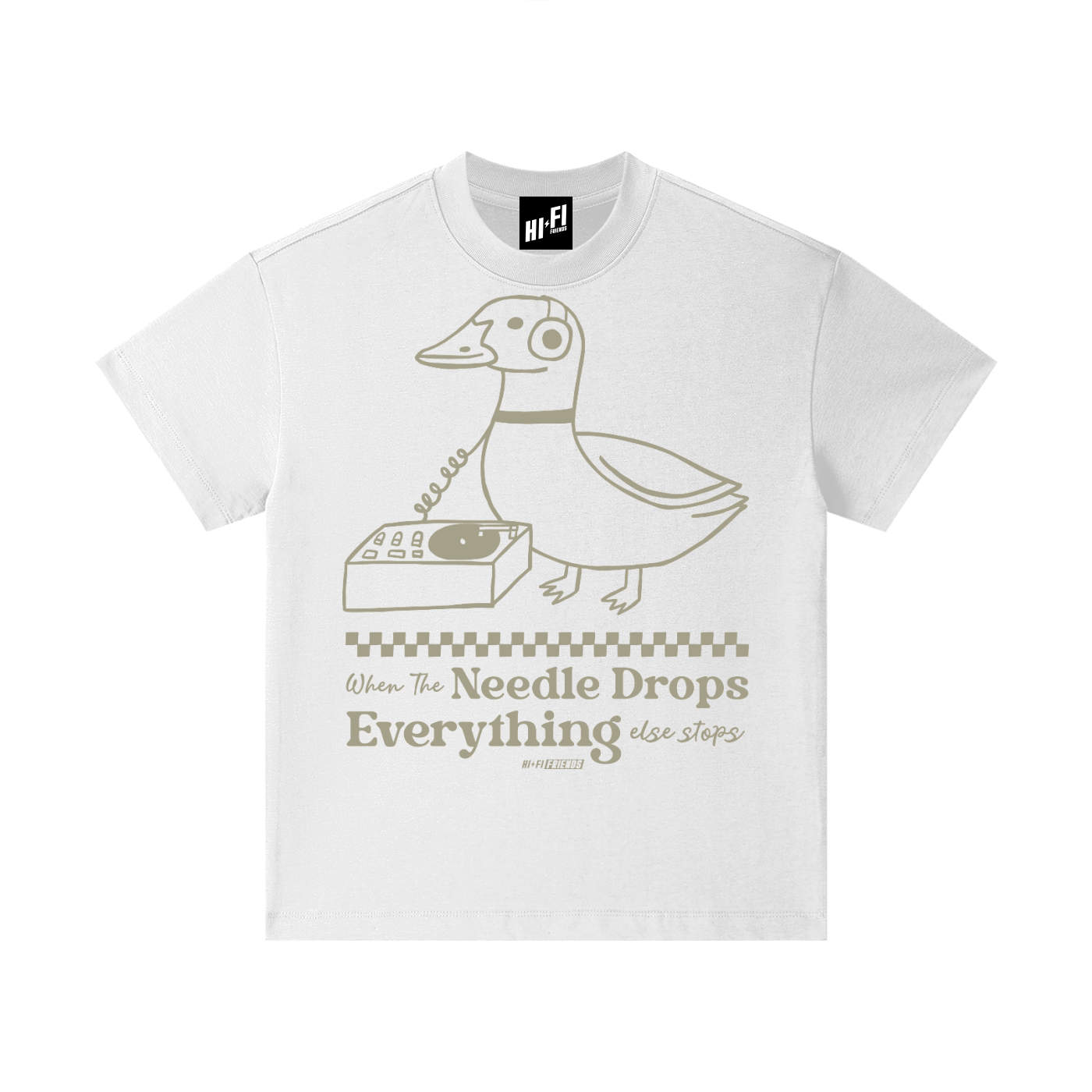 When The Needle Drops Youth Tee