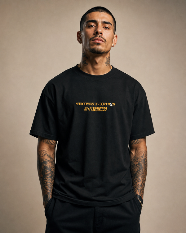 Not Like Us design on a unisex tee.