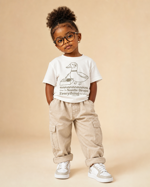 When The Needle Drops Toddler Tee