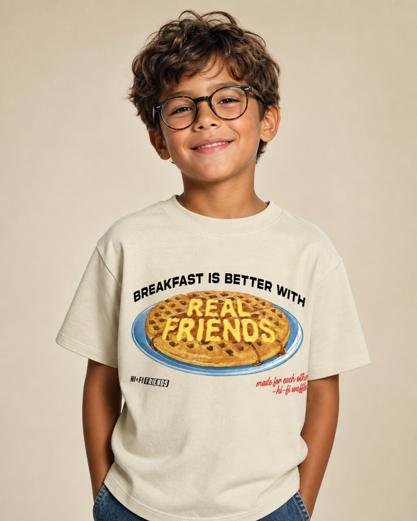 Better Breakfast design on a youth tee.