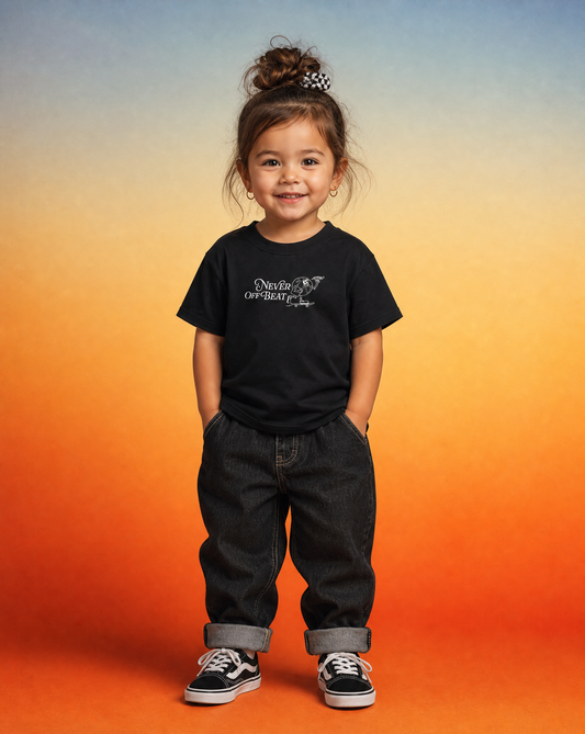 Never Off Beat Toddler Tee