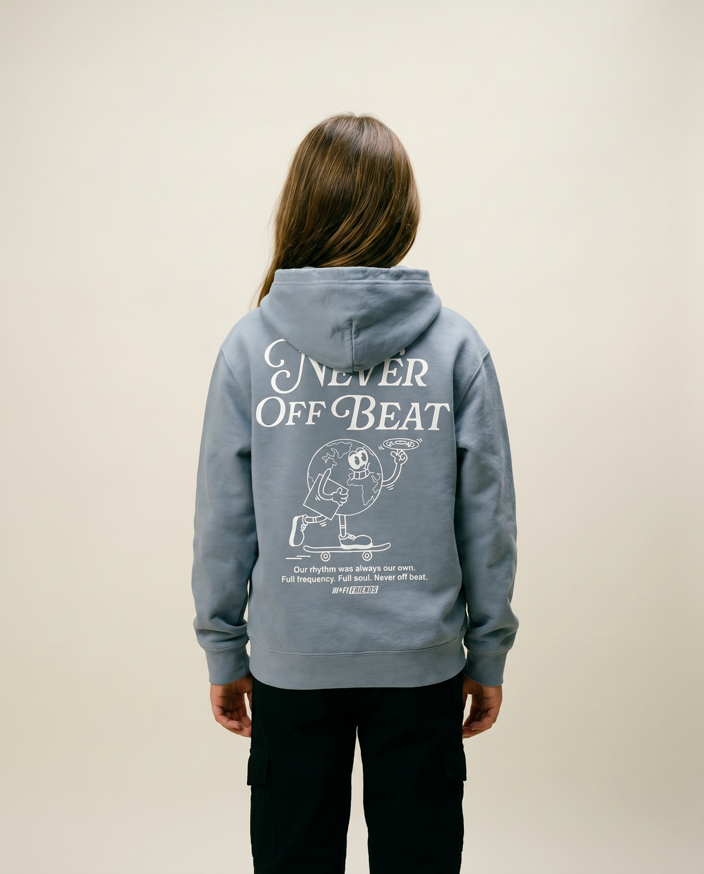 Never Off Beat Youth Hoodie