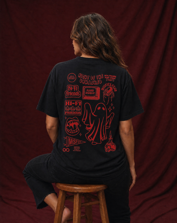 Real Friends Don't Spook Easy Essential Tee