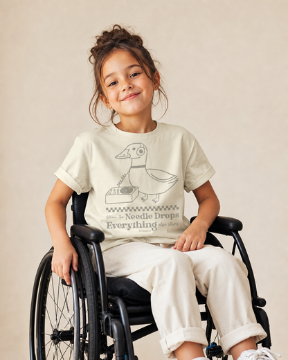 When The Needle Drops Youth Tee