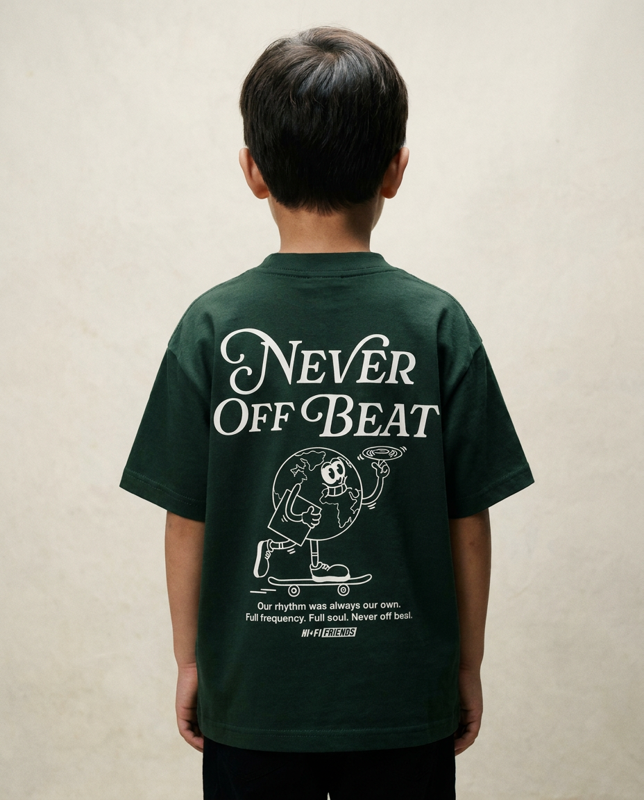 Never Off Beat Youth Tee