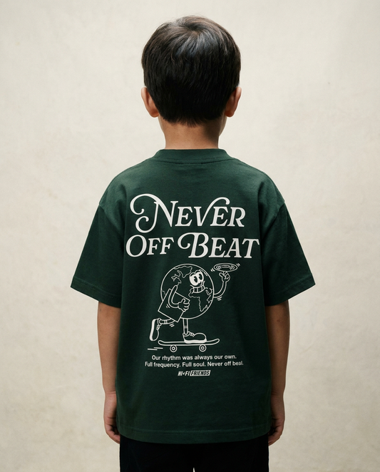 Never Off Beat Youth Tee