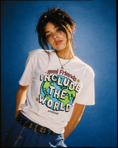 Real Friends Include The World Tee