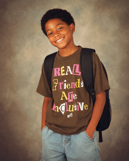 Real Friends are Inclusive Youth Tee