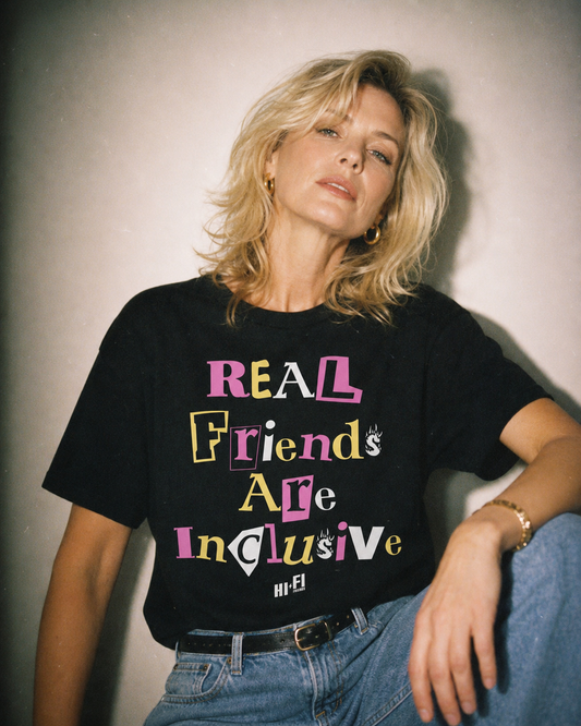 Real Friends Are Inclusive Tee Boxy Tee