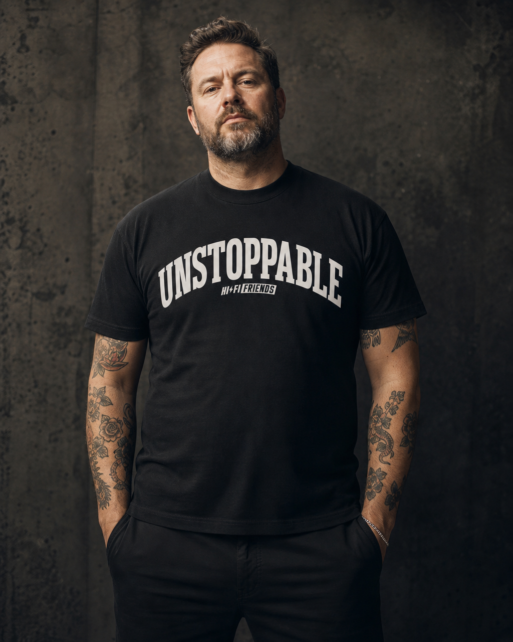 Unstoppable Tee — Black