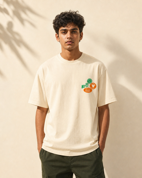 Fresh Friends design on a unisex tee.