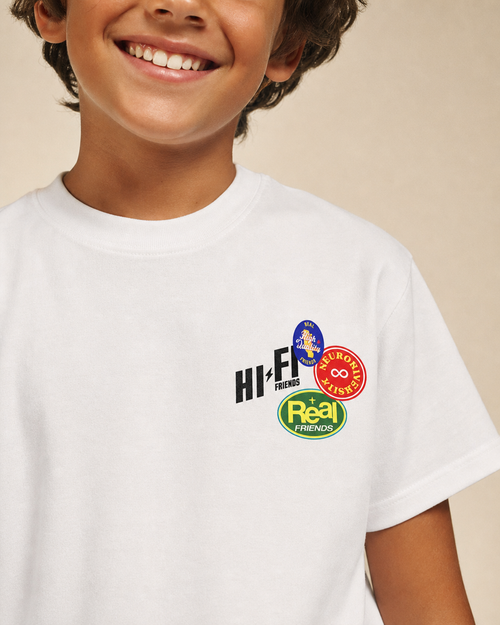 Fresh Friends are The Best Friends design on a youth tee.