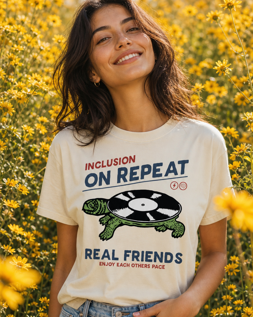 Inclusion On Repeat Tee