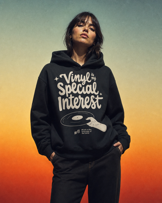 Vinyl is My Special Interest Heavyweight Hoodie