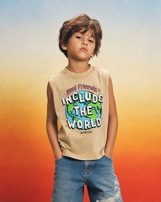 Real Friends Include The World Youth Tank Top