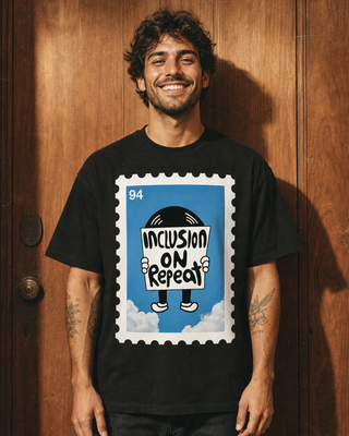 Inclusion On Repeat (Stamp) Tee