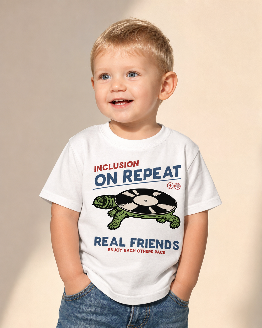 Inclusion On Repeat Toddler Tee