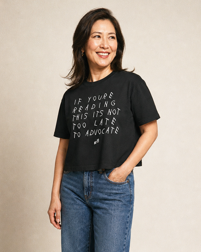 If You're Reading This It's Not Too Late Boxy Tee