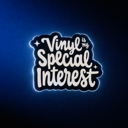 Vinyl Is My Special Interest Sticker