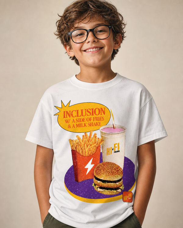 Milkshake Combo design on a youth tee.