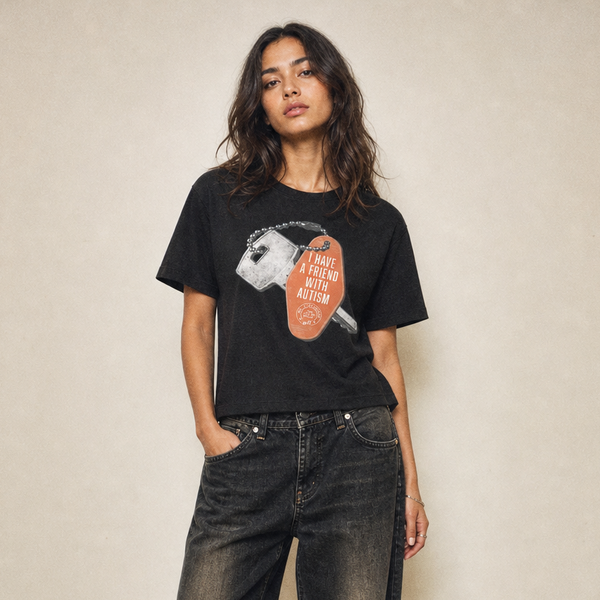I have a friend with Autism Boxy Tee