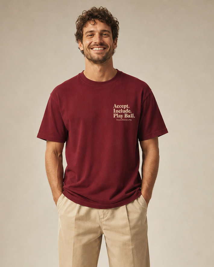 Real Friends Stadium — Wine Red