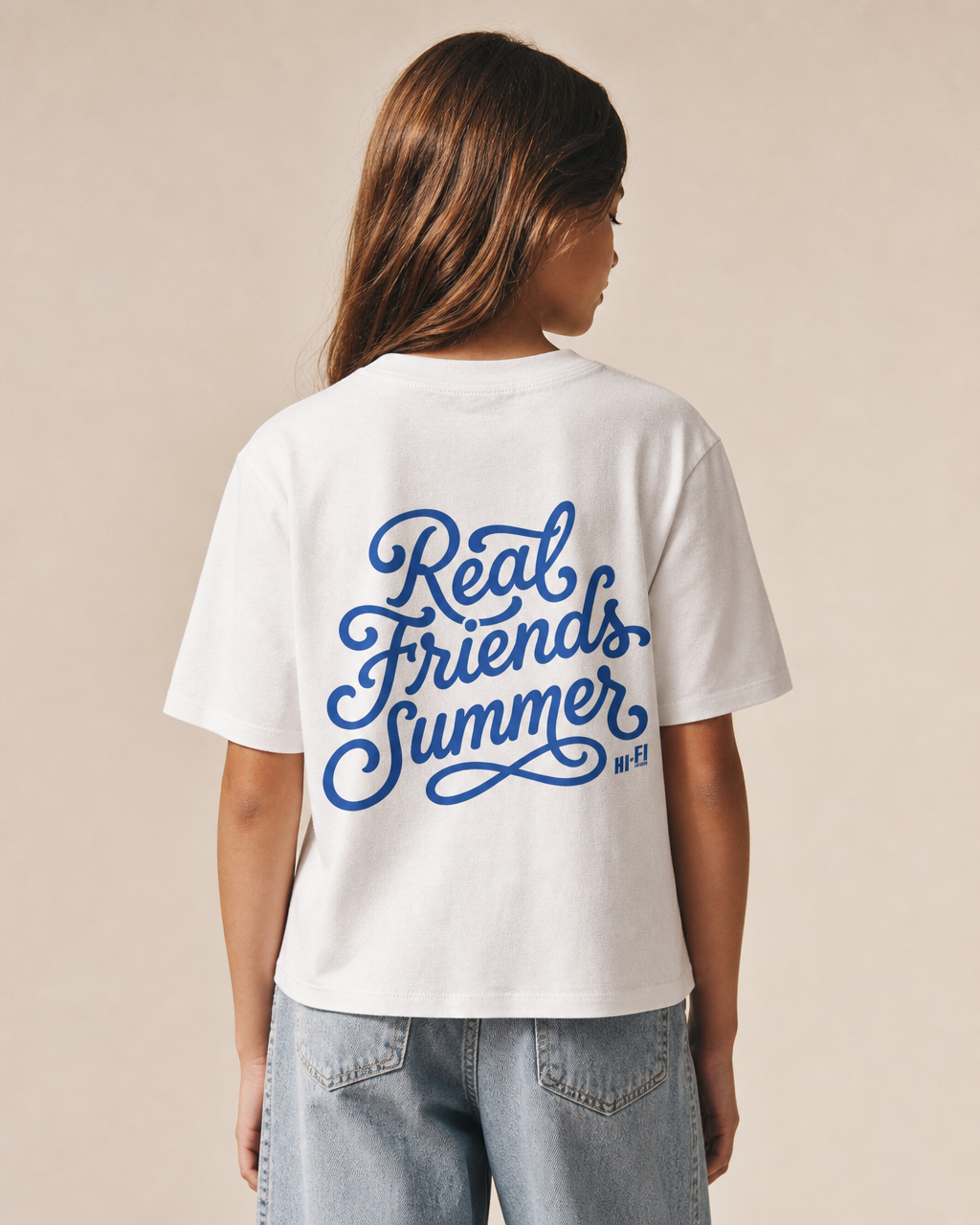 Real Friends Summer Youth Tee — White