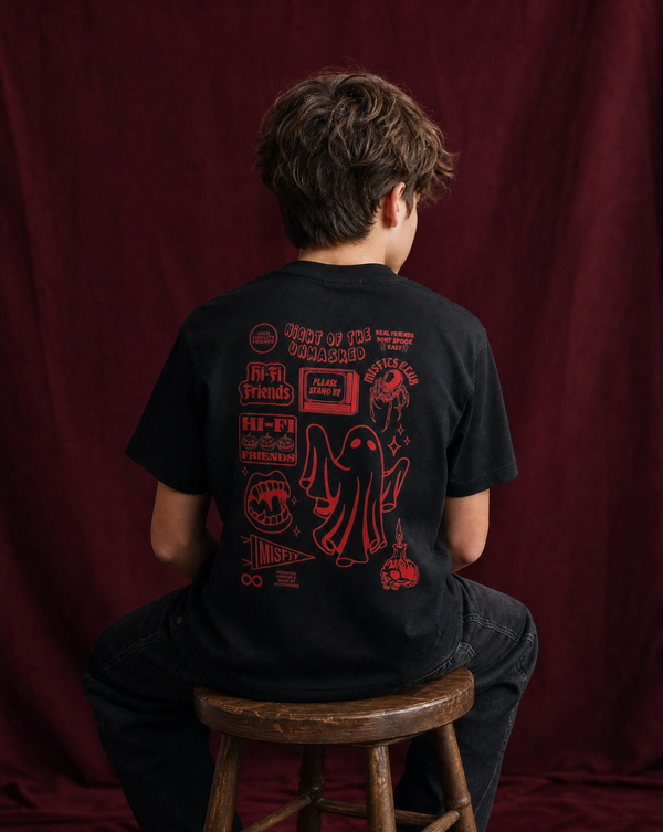 Real Friends Don't Spook Easy Youth Tee