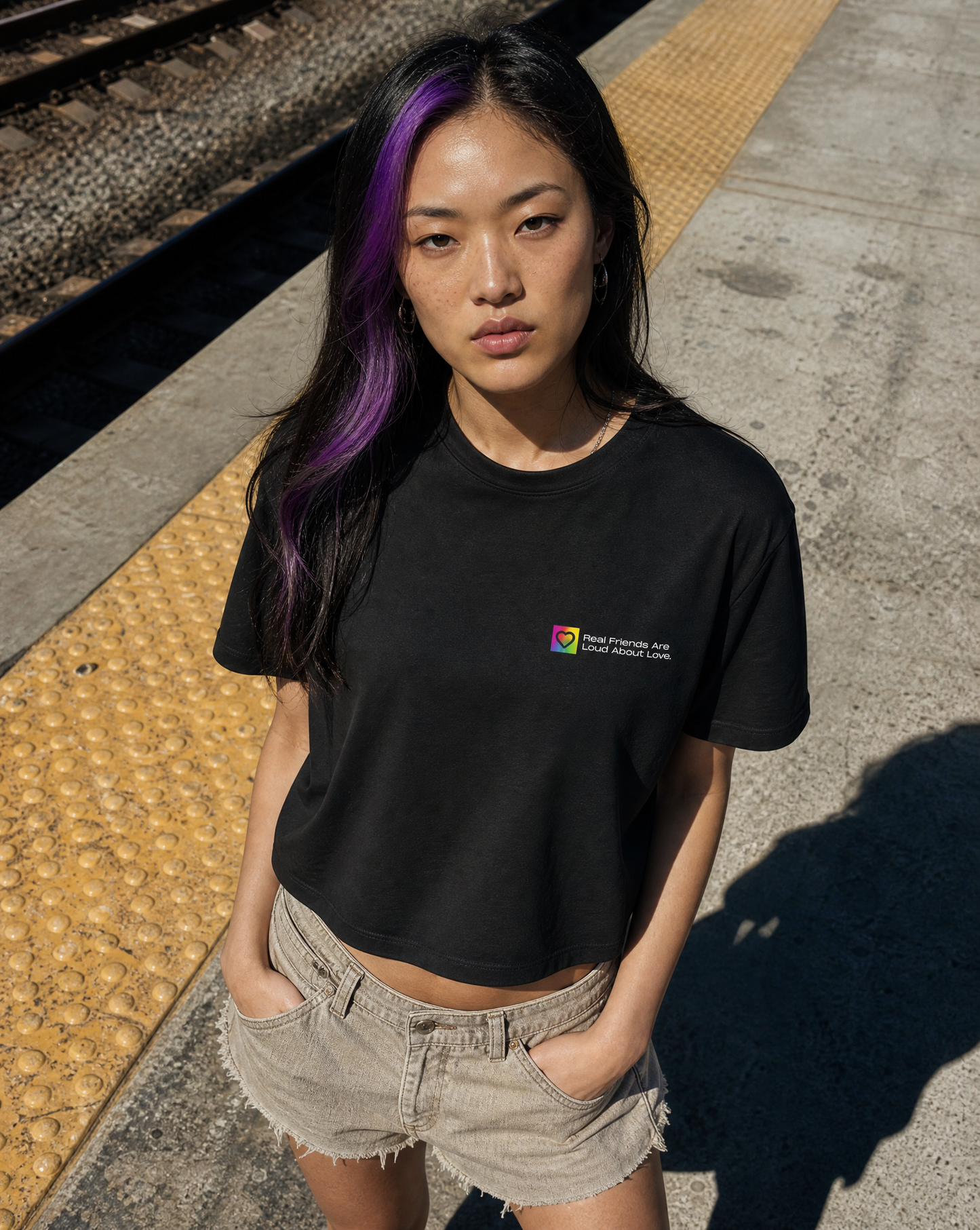 Love At Full Volume Boxy Tee