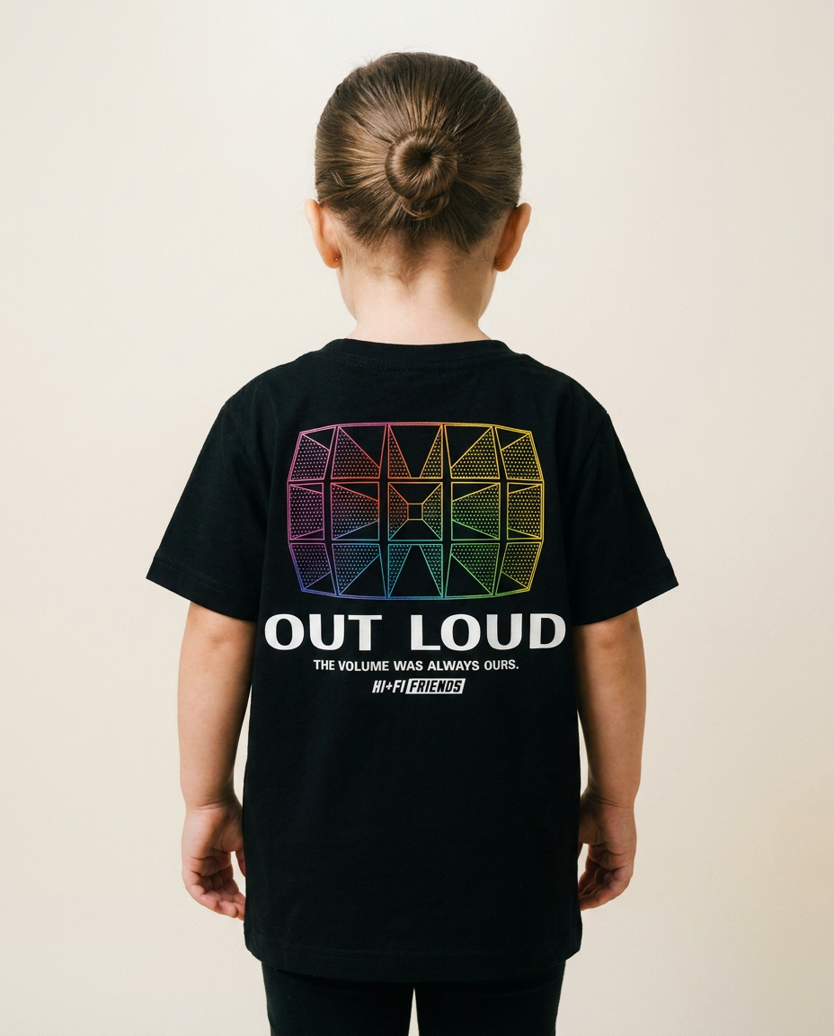 Out Loud Toddler Tee