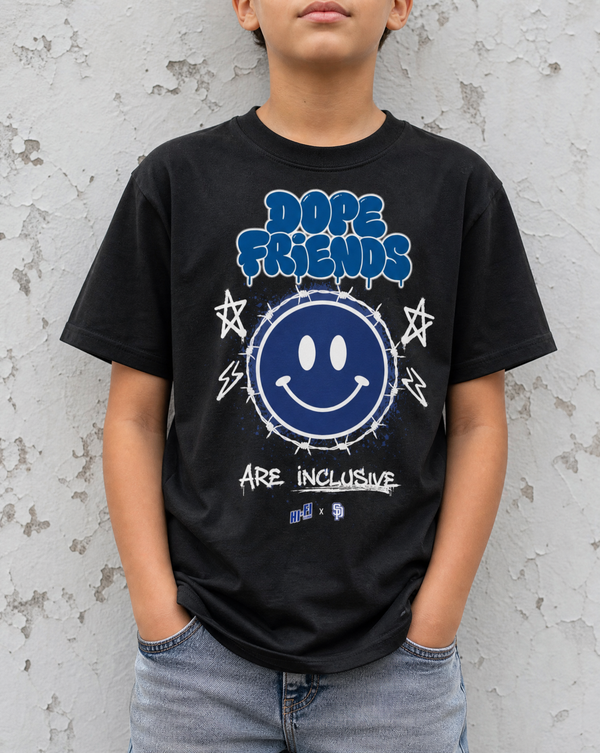 Dope Friends Are Inclusive Youth Tee