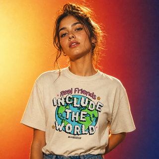 Real Friends Include The World Boxy Tee