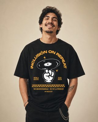 Inclusión On Repeat Tee