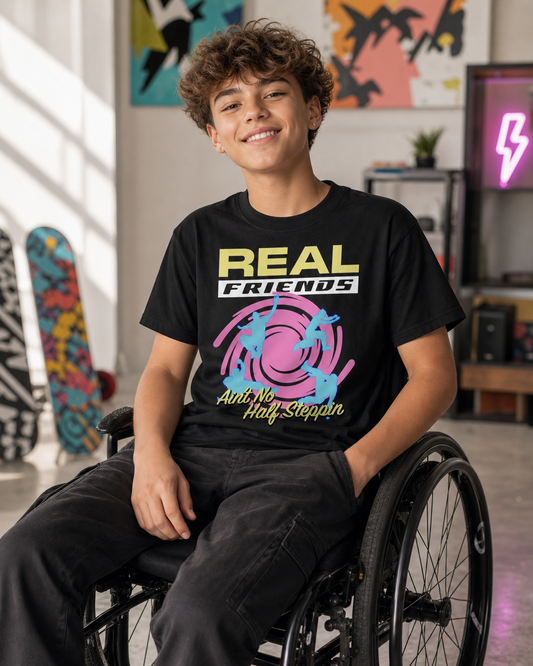 Real Friends Ain't No Half Steppin' Youth Tee