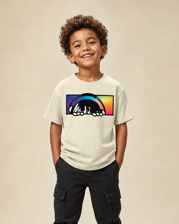 Dreamers design on a youth tee.