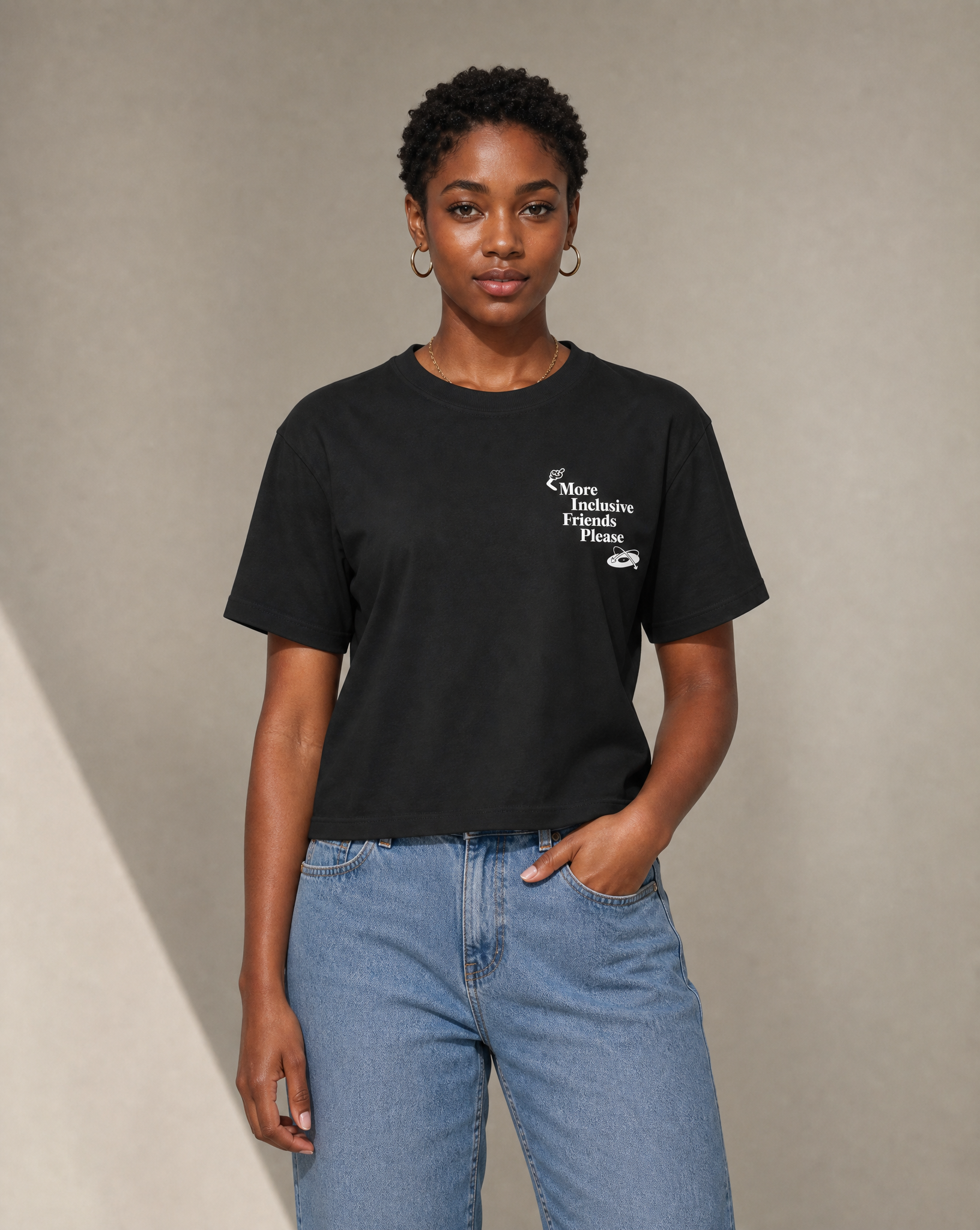 More Inclusive Friends Please Boxy Tee