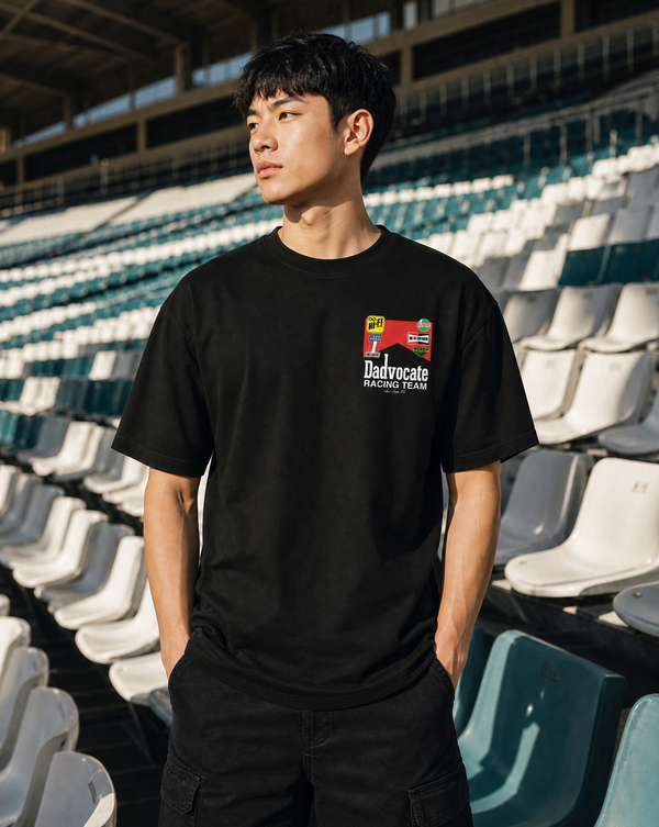 Hi-Fi Fathers: Dadvocate Racing Tee