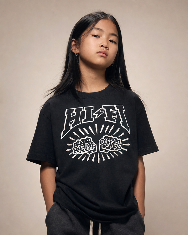 Real Ones design on a youth tee.