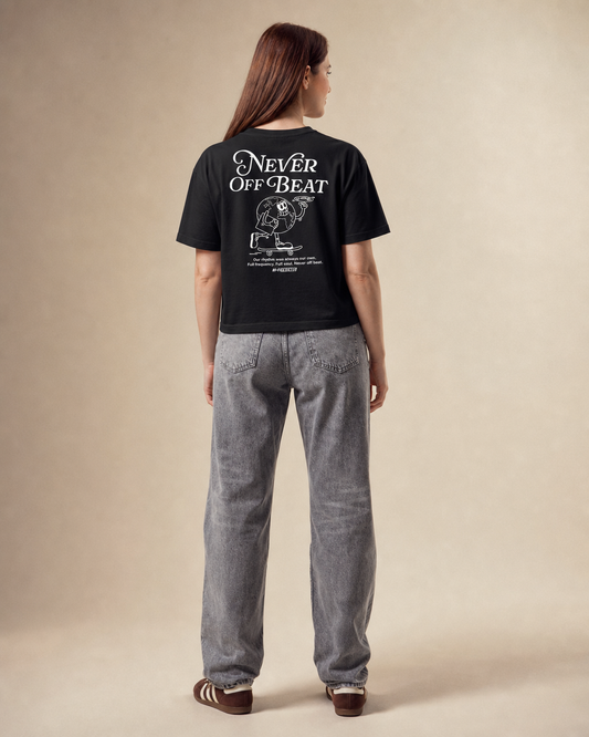 Never Off Beat Boxy Tee