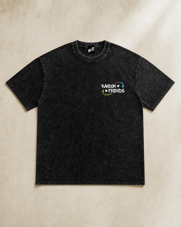 Find Friends in Random Places Oversized Tee