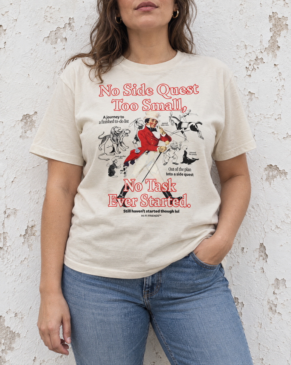 No Side Quest Too Small Tee