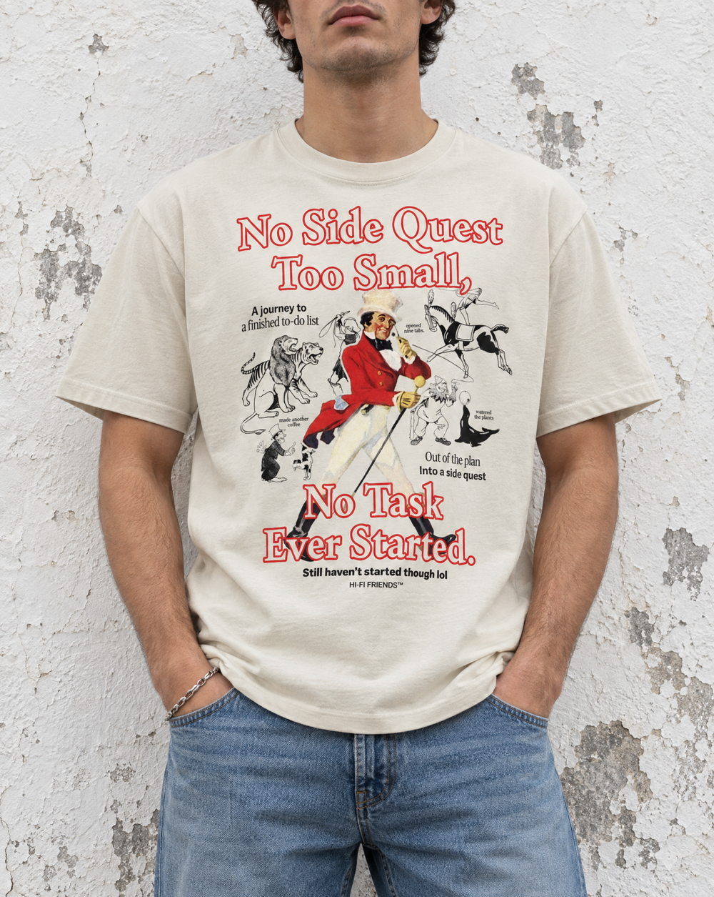 No Side Quest Too Small Tee