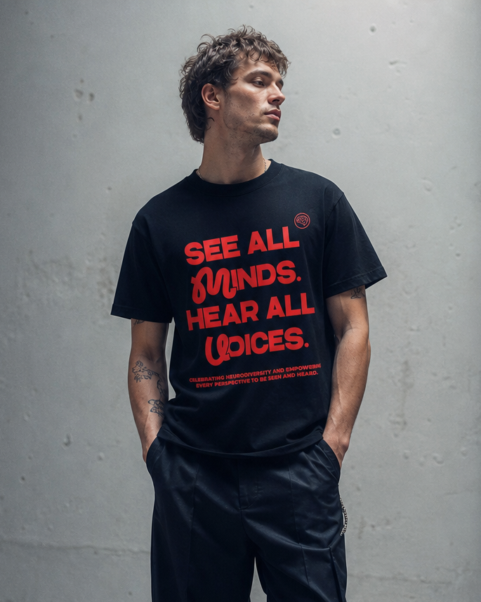 See All Minds. Hear All Voices. Tee