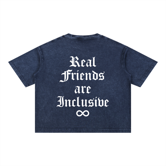 Real Friends SD Unisex Boxy Tee