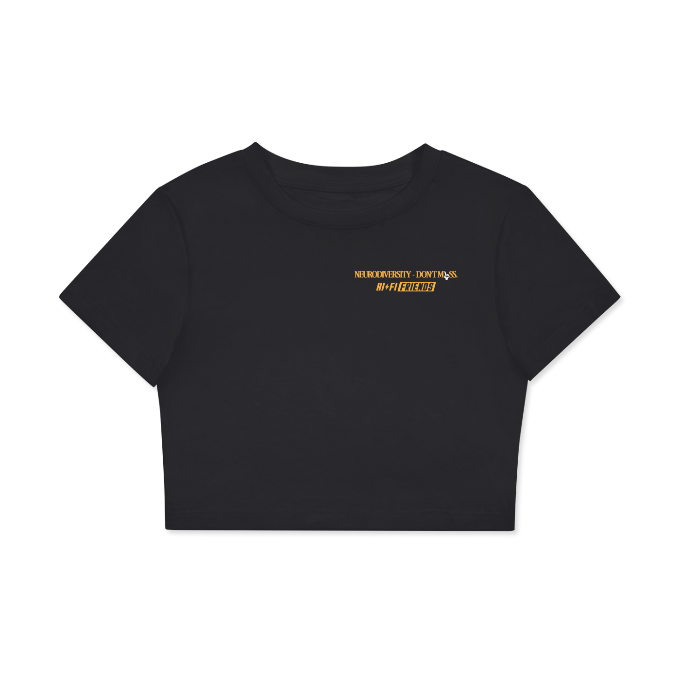 Not Like Us Cropped Cotton Tee