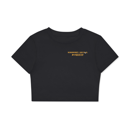 Not Like Us Cropped Cotton Tee