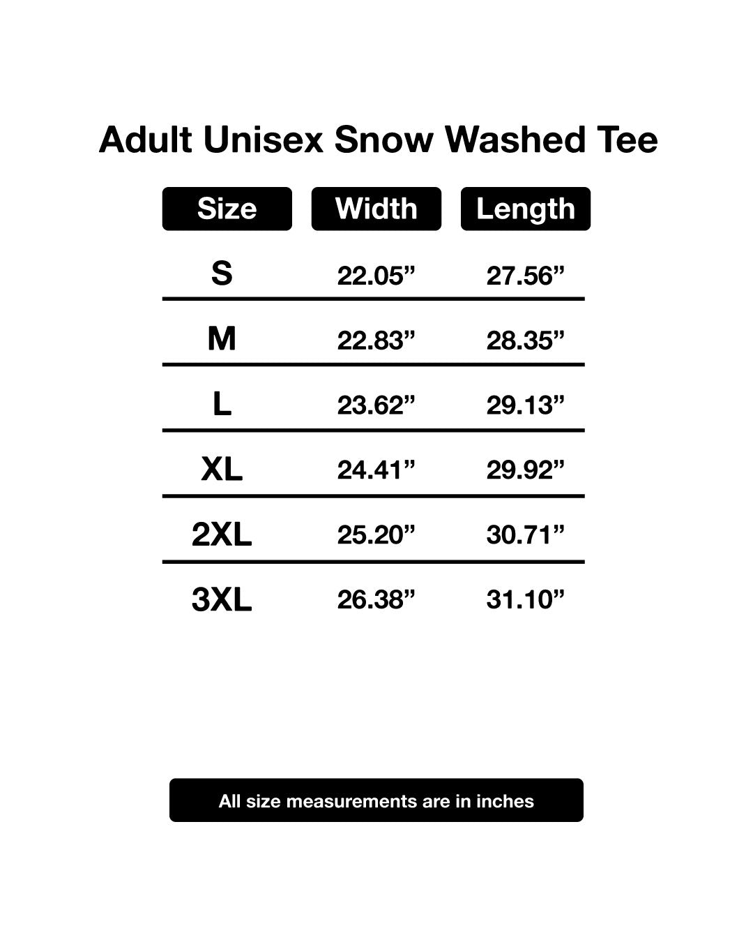 Inclusion on Repeat Stamp Outline // Unisex Snow Washed Oversized Tee