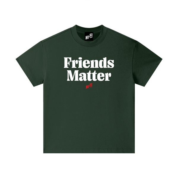 Friends Matter design on a youth tee.