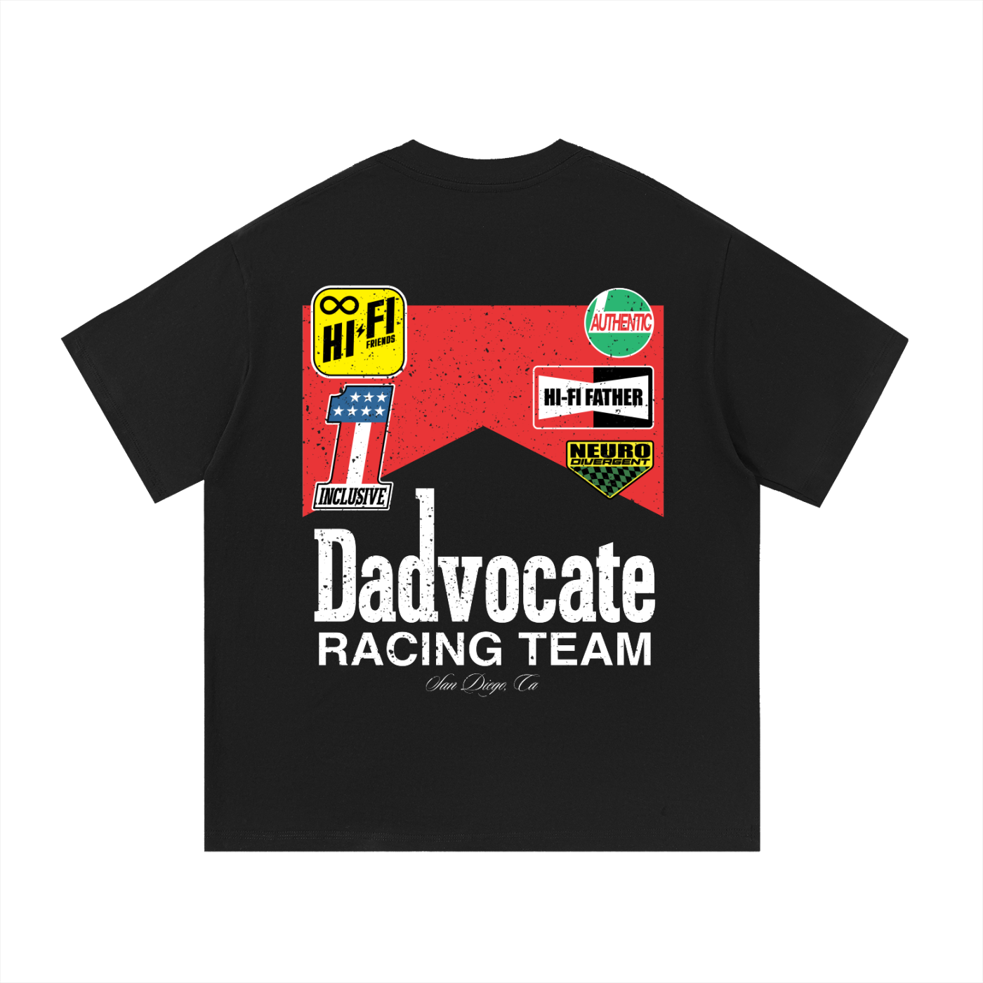 Dadvocate Racing Tee