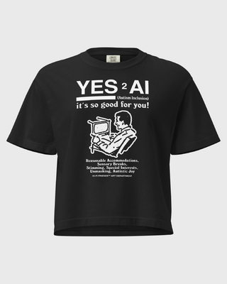 Yes 2 AI (Autism Inclusion) Women's Boxy Tee